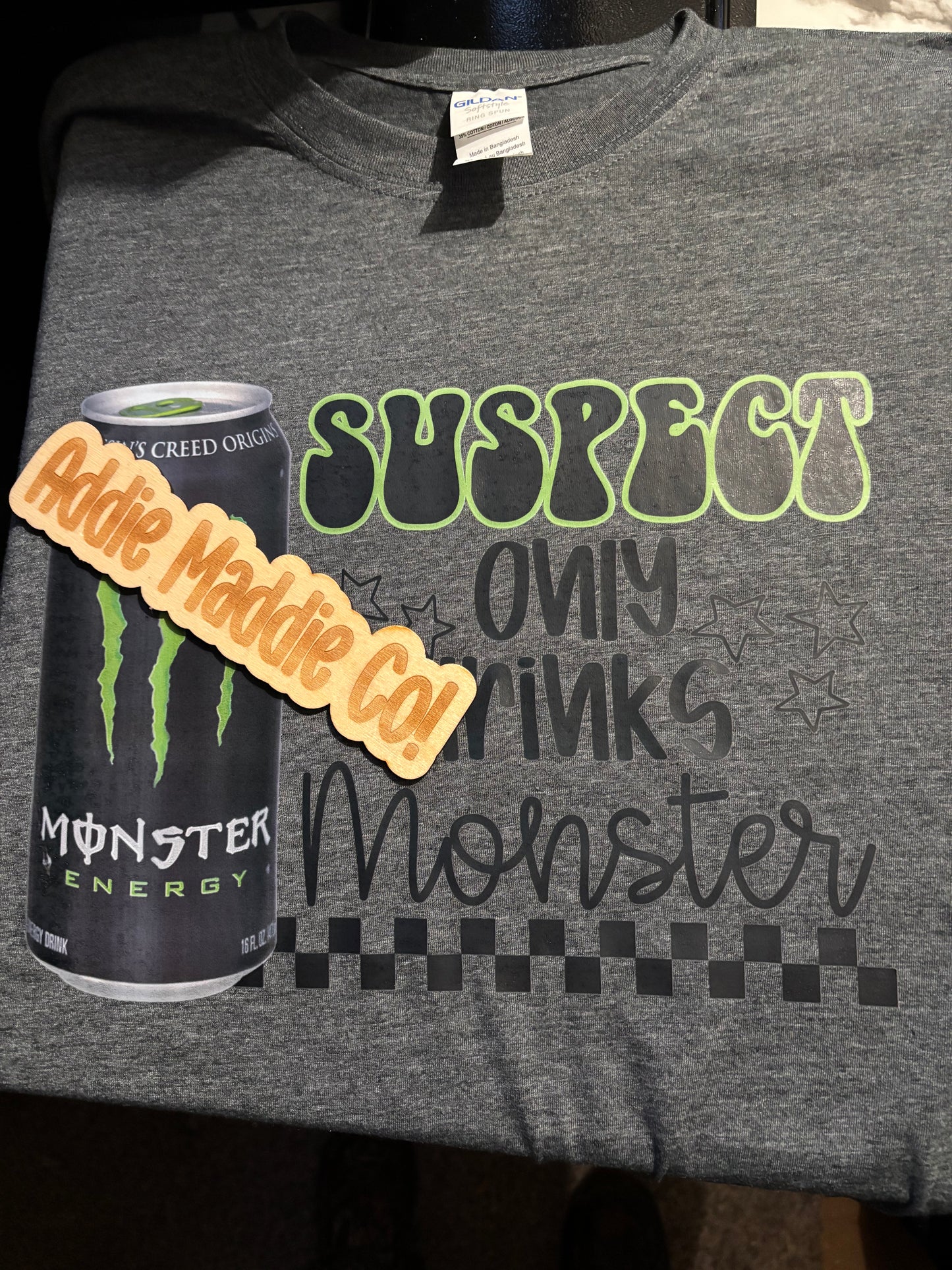 Suspect only drink Redbull/Monster